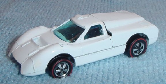 An earlyrun white enamel HK Ford JCar Note the small front deep dish